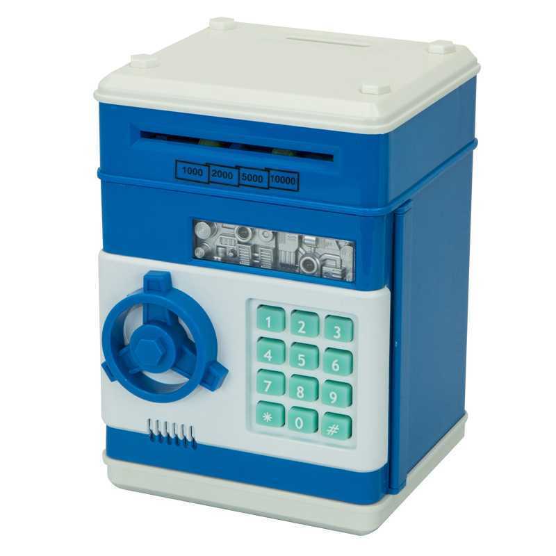 2023 Hot Electronic Piggy, Bank Safe Money Box Children Digital Coins Cash Saving Safe Atm Piggy Bank