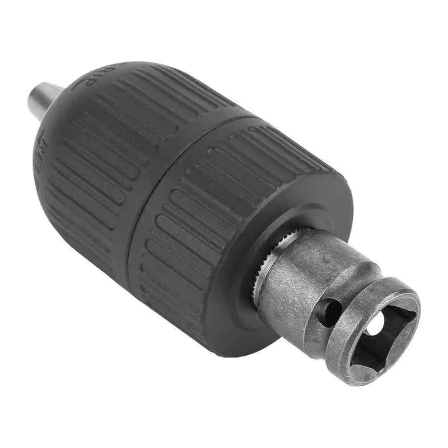 New Arrive 2-13mm Keyless Drill Chuck 1/2-20UNF with 1/2 Chuck Adaptor for Impact Wrench Conversion