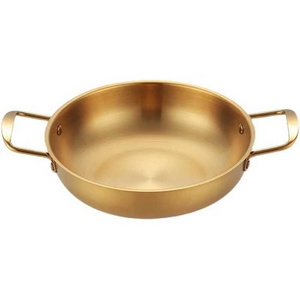 Noodle Pot Stainless Steel Golden Soup Household Gas Induction Cooker Pot Instant Noodle Ramen