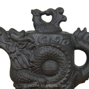 Authentic Yixing Teapot dragon and phoenix tea pot Big capacity purple clay tea set kettle kung fu teapot