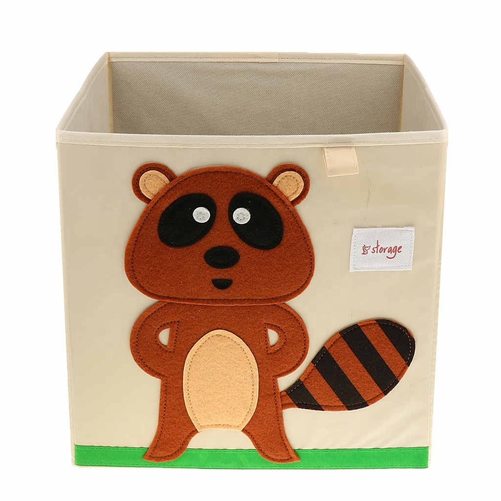 Foldable Kids Dogs Toys Storage Bin Closet Toy Box Container Organizer