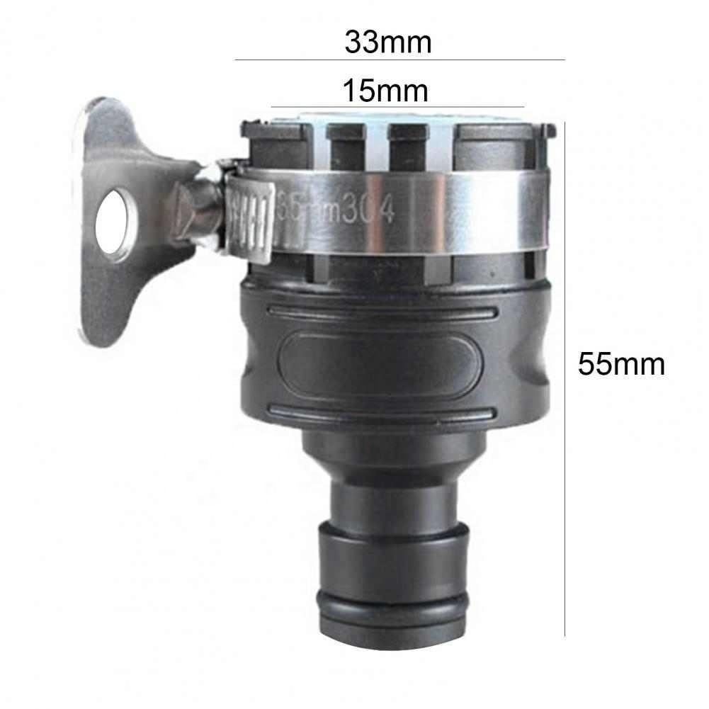 Garden Faucet Extender Quick Hose Connector Universal Anti-rust Non-irritating Leakproof Faucet Pipe Adapter for Greenhouse