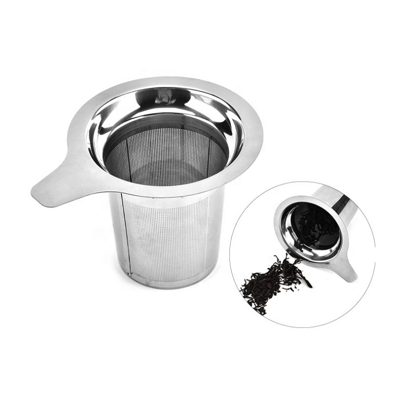 Mesh Tea Infuser Reusable Tea Strainer Teapot Stainless Steel Loose Tea Leaf Spice Filter Drinkware Kitchen Accessories Gift