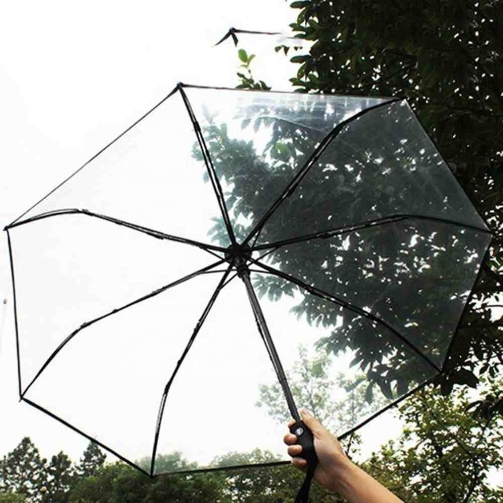 reverse sun umbrella rain women parasol kids cute clear mini inverted umbrella small transparent men girl long rain boy