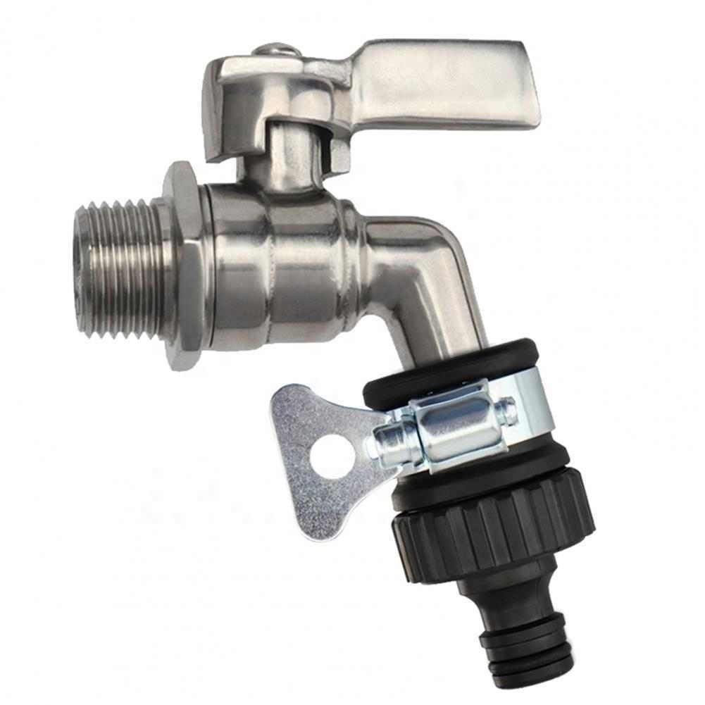 Garden Faucet Extender Quick Hose Connector Universal Anti-rust Non-irritating Leakproof Faucet Pipe Adapter for Greenhouse