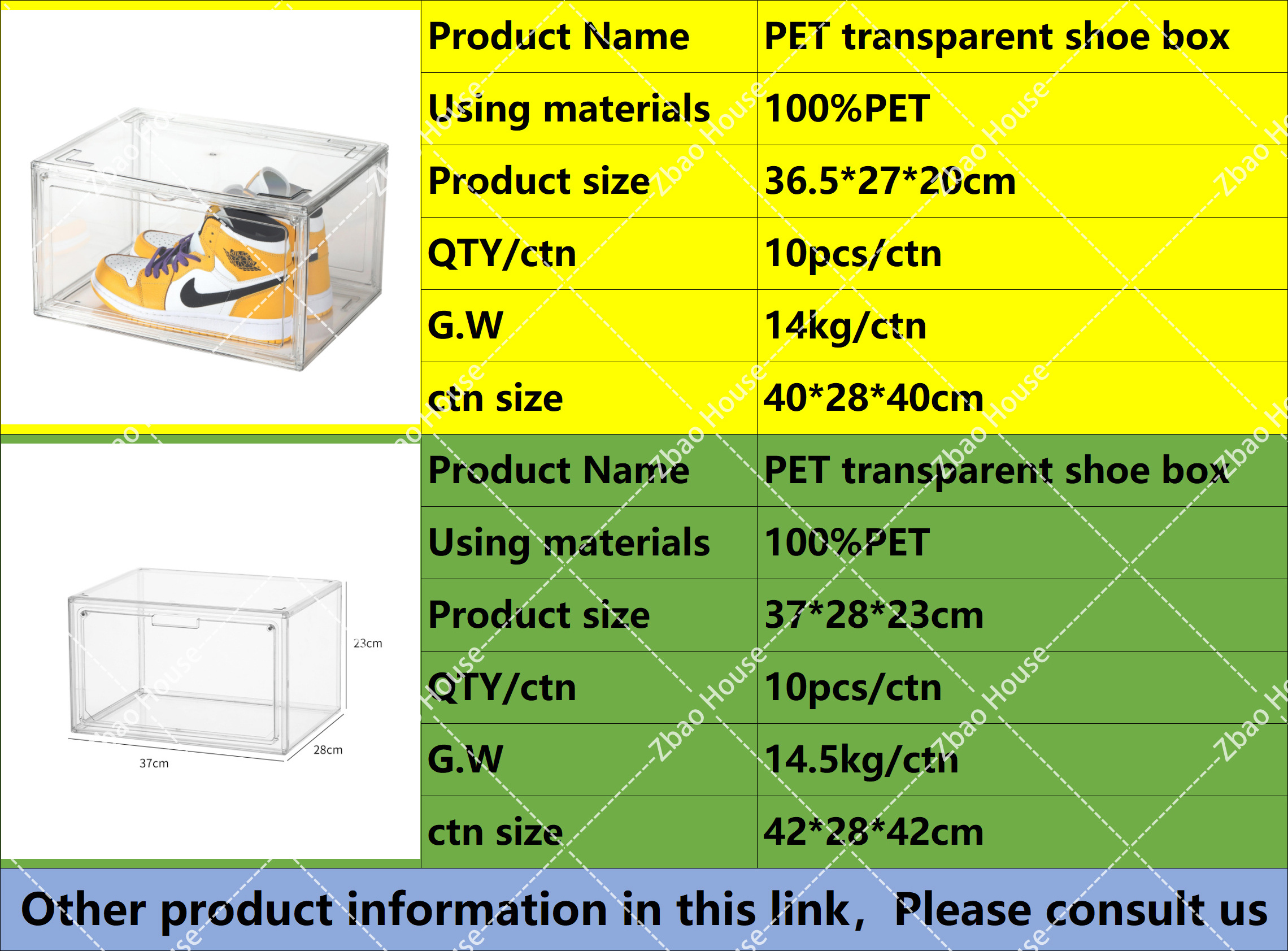 Large Clear Shoe Box Plastic Stackable,Side Open,Storage Organizer with Magnetic Door for Display Sneakers,Easy Assembly