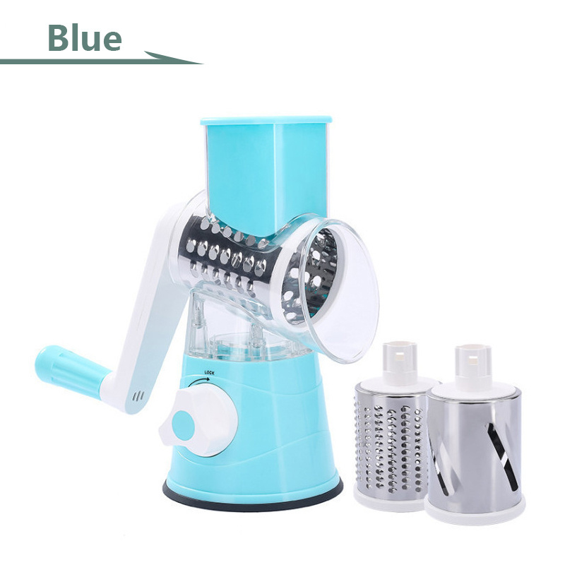 Multifunctional Rotary Micer Grinder Vegetable Cutter Portable Slicer Chopper Grater Kitchen Tool Veggie Cheese Shredder Grater