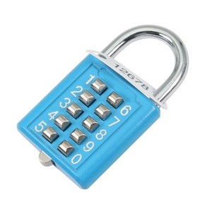 Waterproof Rustproof Brass Outdoor Lock No Key 5 Digit Combination Coded Padlock