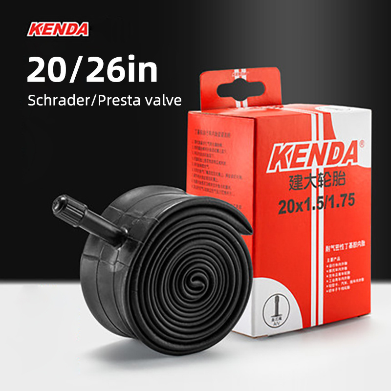 KENDA High temperature resistance tires bicycle parts Long life 20x4 Inner Tube Butyl Bicycle tire