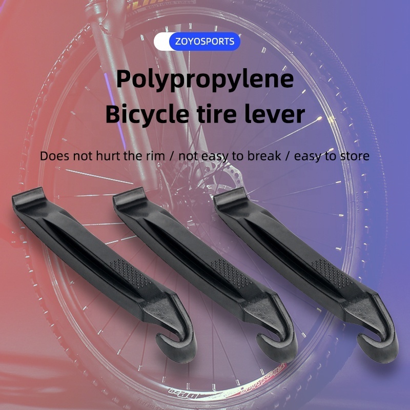 ZOYOSPORTS  Polypropylene Bicycle tire lever  Black High Quality Bike Wheel Remover Repair Tire Tool