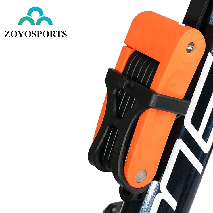 ZOYOSPORTS Anti Theft Road Cycling Foldable Lock Durable Solid MTB Bicycle Bike Anti-Hydralic Folding Lock