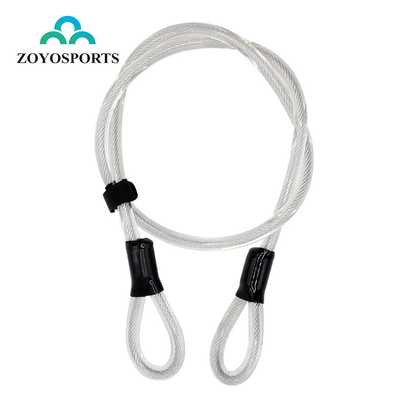 ZOYOSPORTS High Security Bike wire Strong security rope U-shaped lock wire rope high flexibility Steel cable