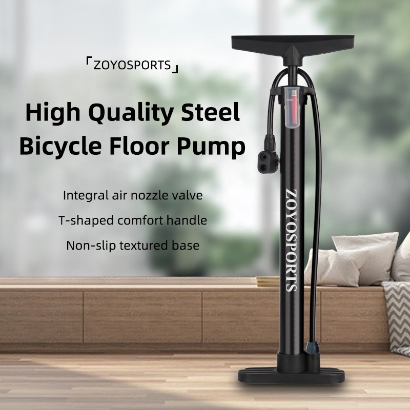 High Quality Bike Air Pump Portable Bicycle Tire Pump with Presta and Schrader Valve For Bike , Balls,Motorcycles