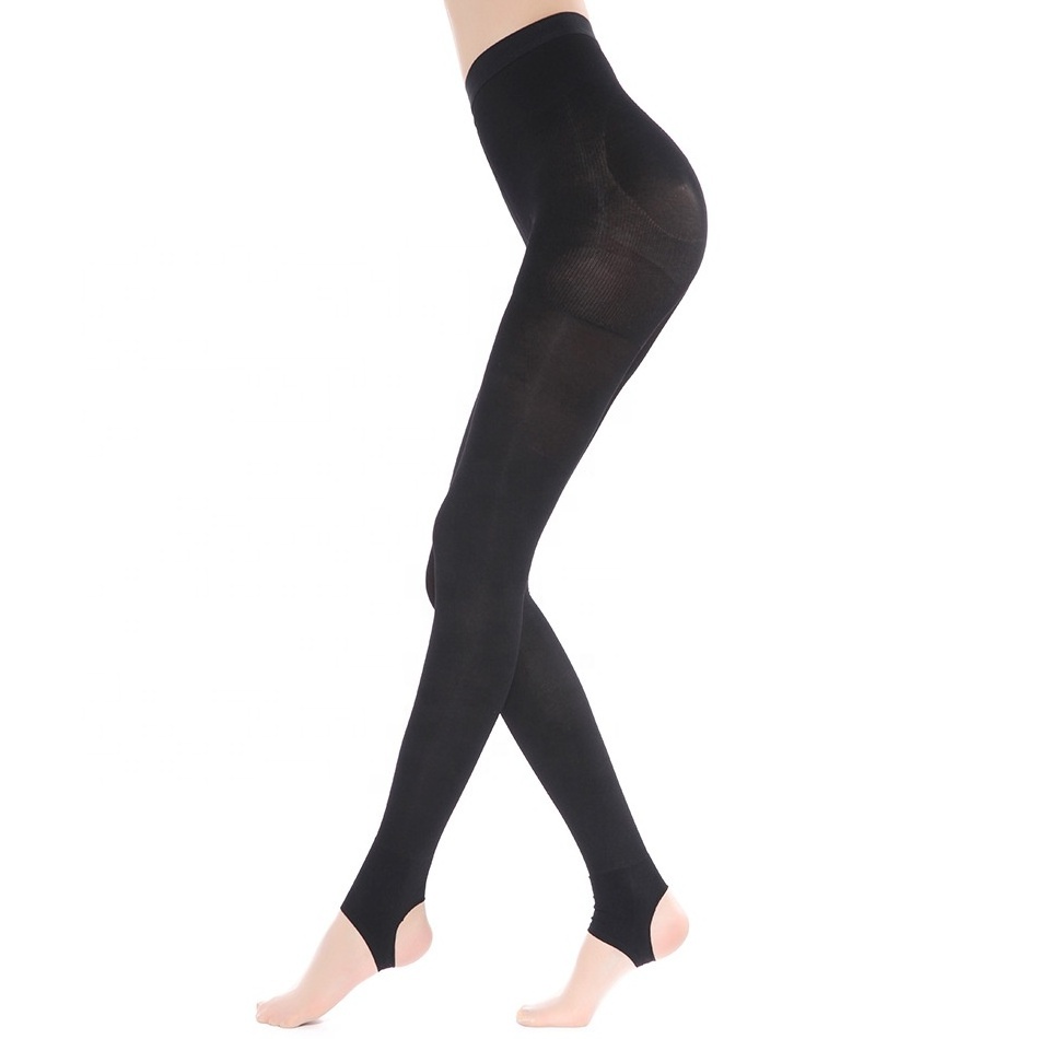 Women's Sheer Tights 680D Control Top Pantyhose Women Black Silk Thin Stocking High Pantyhose Tights