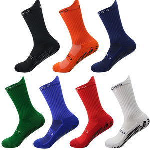 Factory Wholesale Socks Sports Anti slip Grip Football Socks Short Sports Football Socks