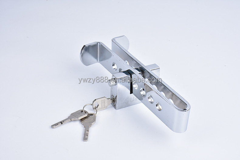 Precision steel material throttle brake clutch car anti-theft lock