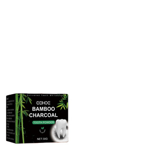 Eelhoe bamboo charcoal tooth powder, clean mouth odor stains fresh breath dazzle white teeth cleaning tooth powder