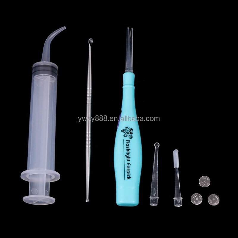 02   Tooth Whitening Products Tonsil Stone Remover Kit With LED Light Box + Irrigation Syringe + Premium  Tonsil Stone Extractor