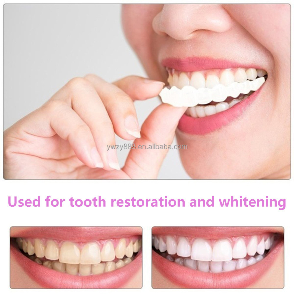 Top Selling Upper And Lower Denture Cover Perfect Smile Veneer Comfortable Fit Elastic Denture Paste Denture Cover