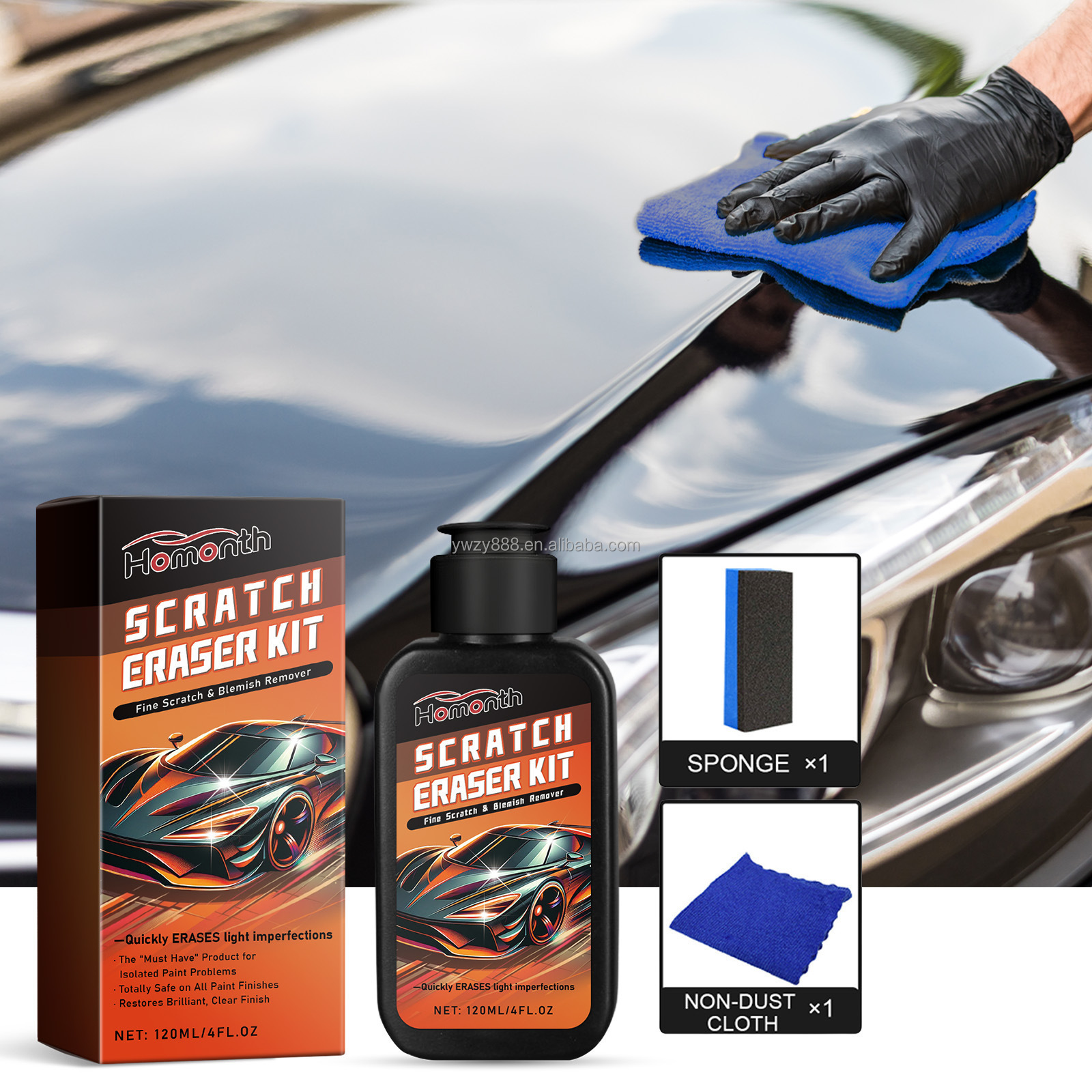 Car paint scratches scratches polishing and repair paint maintenance repair cream