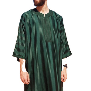 Jubah arab islamic clothing robe and embroidered caftan moroccan style men's thobe