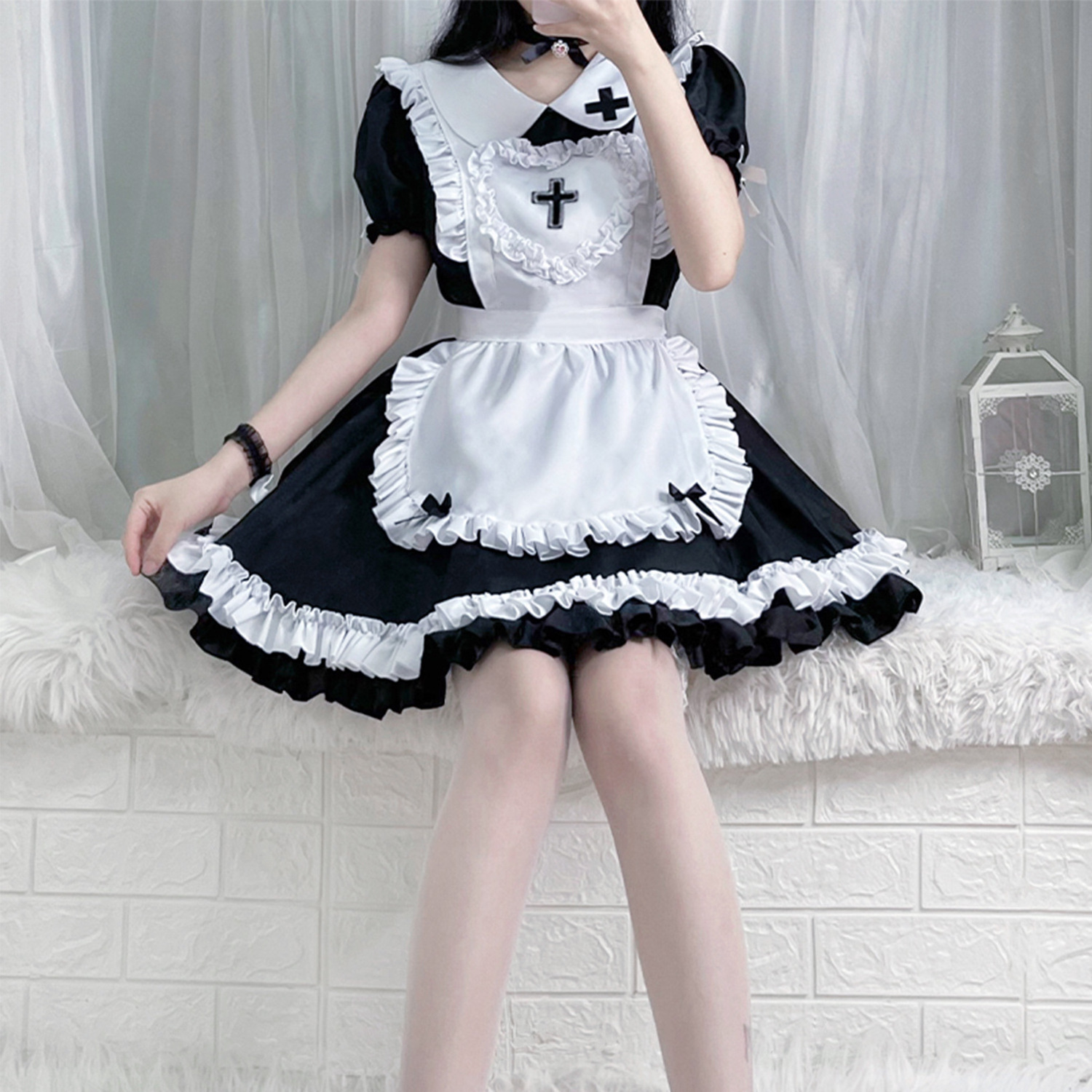 Japanese mature women sexy hot maids uniform costume cosplay