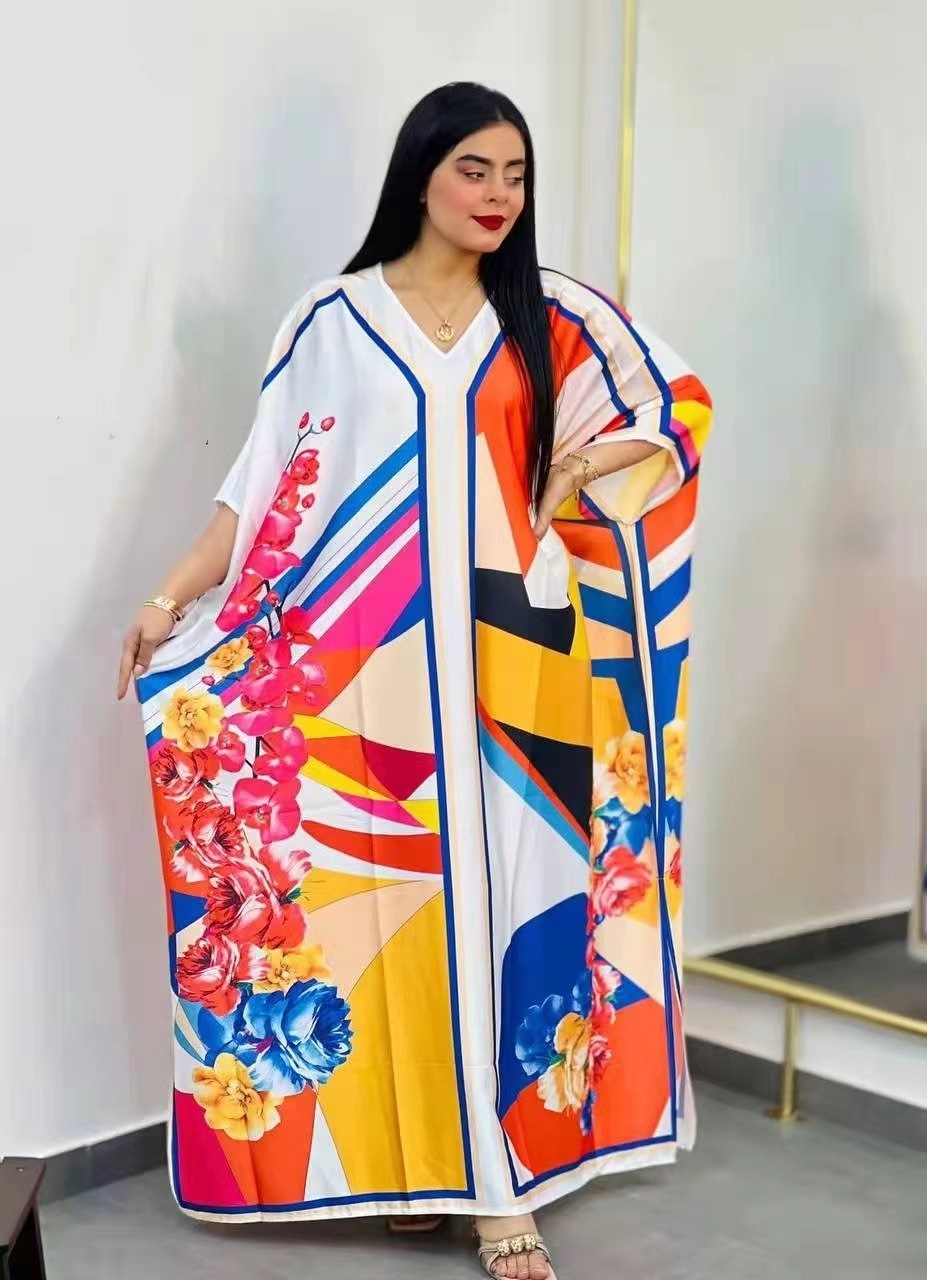 Dubai fashion long arabic moroccan tunisian kaftan dress wholesale