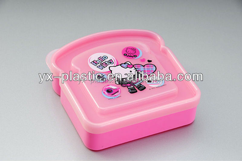 Sandwich Containers BPA Free Plastic Sandwich Box for Kids, Reusable Food Storage Container for Lunch and Snacks