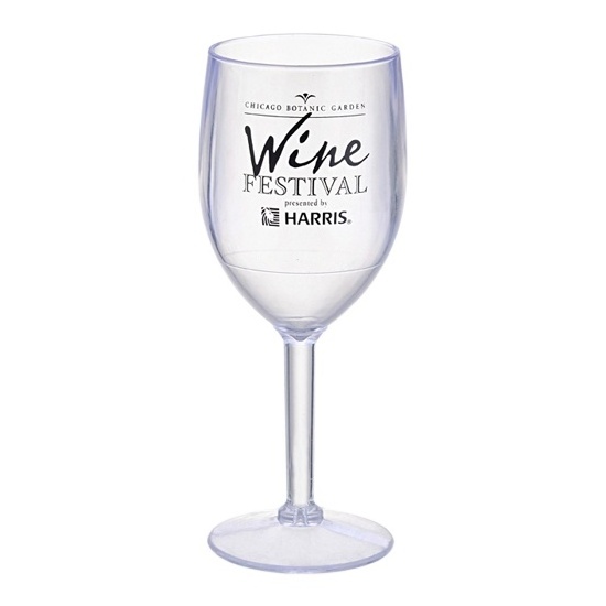 200ml Clear Acrylic plastic white wine glasses red win goblet