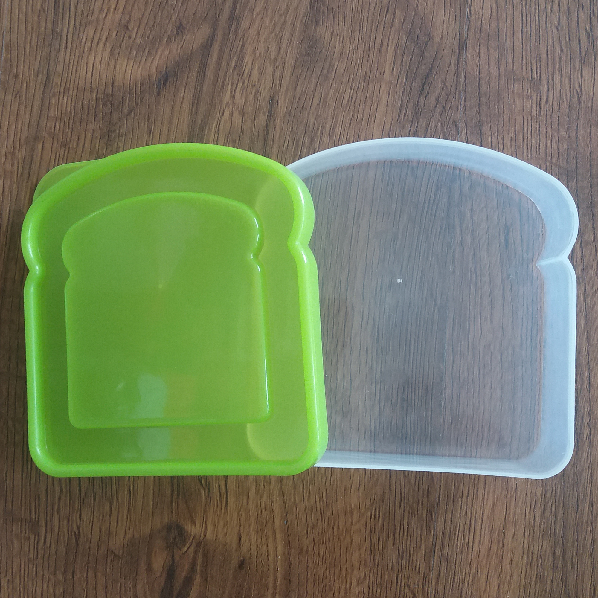 Sandwich Containers BPA Free Plastic Sandwich Box for Kids, Reusable Food Storage Container for Lunch and Snacks