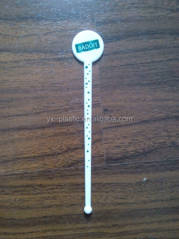 Custom Made Promotional Bar Drink Plastic Cocktail Stirrers