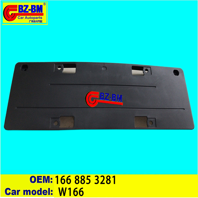 Front License plate cover frame After License plate holder is suitable for Benz W117 W156 W164 W204 W205 W210 model 1668850381