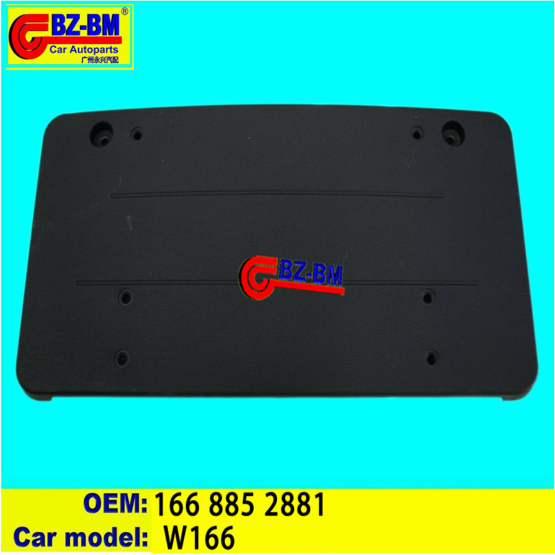 Front License plate cover frame After License plate holder is suitable for Benz W117 W156 W164 W204 W205 W210 model 1668850381