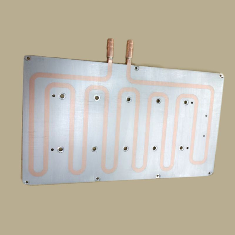 aluminium Battery Box electric Liquid Water Cold large copper Cooling Plate for refrigerator