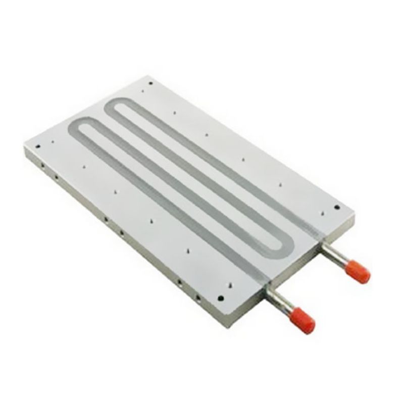 4 5 6 Channels Heat Exchanger Aluminium EV Battery Cooling Module