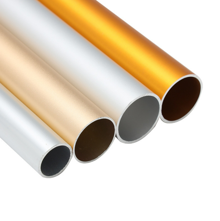 light weight aluminum curtain aluminium tubes round pipes