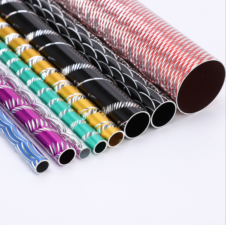 light weight aluminum curtain aluminium tubes round pipes