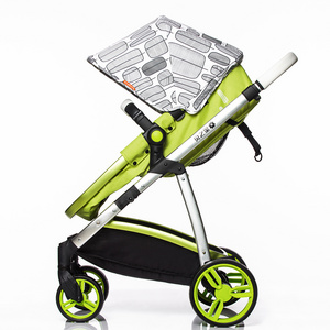 Foldable 3 in 1 design baby pushchair suitable for  maxi cosi car seat for baby