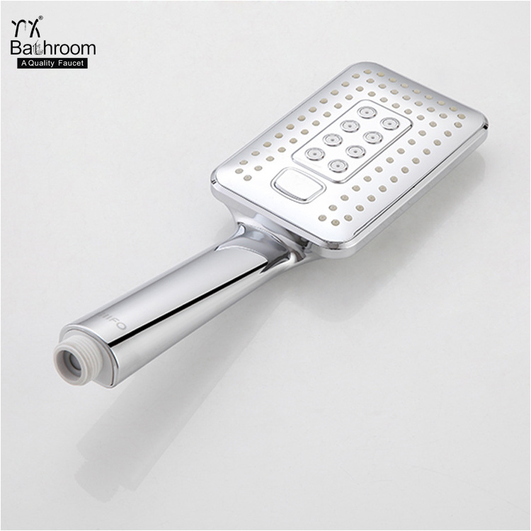 Modern style Exposed Shower Faucet Wall-Mounted Chrome Shower Faucet for Bathroom