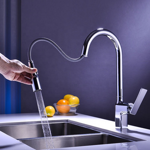 New Style kitchen faucets with sprayer Fashion Pull Out Sprayer Basin Kitchen Taps Sink Faucets Kitchen Faucet