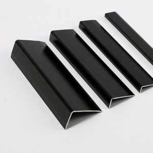 Foshan Factory Price Aluminum Swimming Pool Edge Tile Trim  Profile L Shape Tile Corner Trim Aluminum Profile