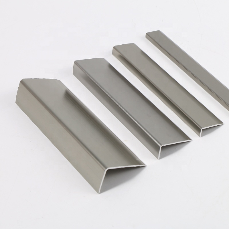 Foshan Factory Price Aluminum Swimming Pool Edge Tile Trim  Profile L Shape Tile Corner Trim Aluminum Profile