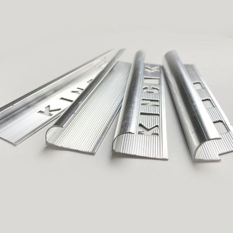 Tile Trim Aluminium Round Edge Metal Aluminum Alloy Edge trim Protection Trim For Marble Edge