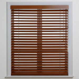 Factory price excellent quality 25mm 50mm natural wood slat timber venetian blinds