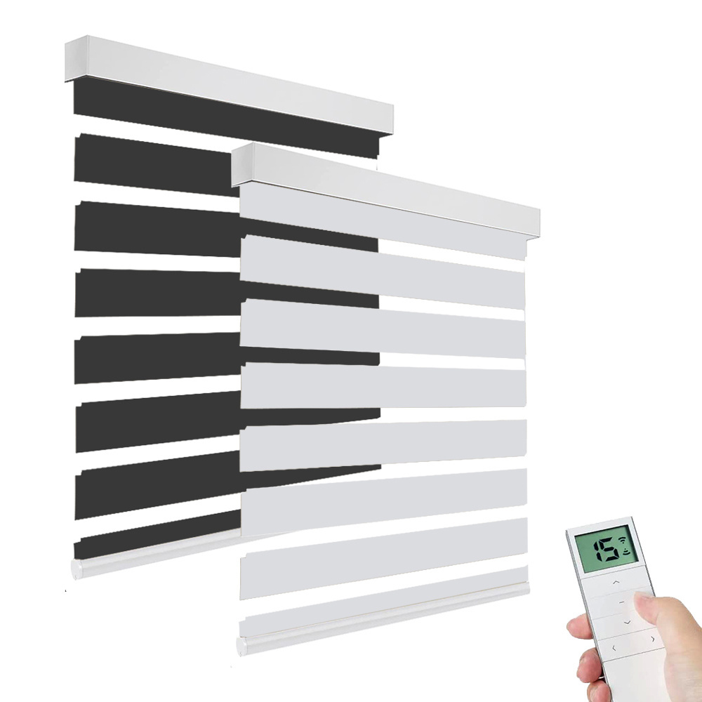 wholesale zebra blinds battery operated smart cordless blinds made to measure motorized wifi blackout roller blinds