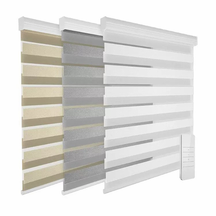 wholesale zebra blinds battery operated smart cordless blinds made to measure motorized wifi blackout roller blinds