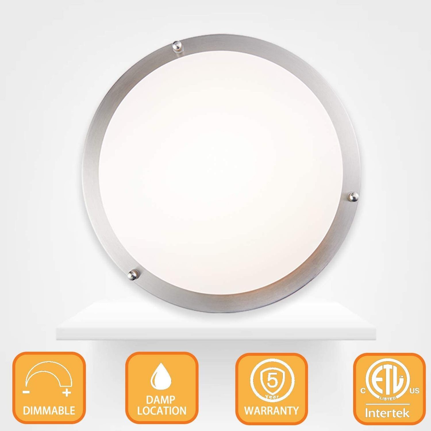 LED Flush Mount Ceiling Light 12