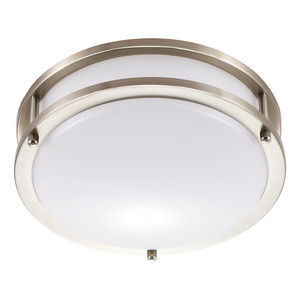 NEW minimalist design Brushed Nickel Acrylic Cover 10" LED ceiling light surface mounted led light fixtures with UL ETL Listed