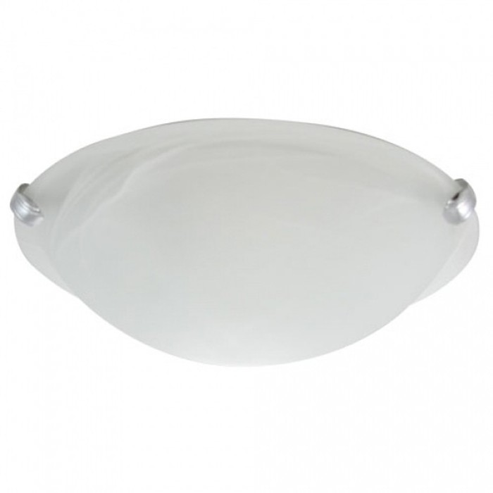 UL/ETL listed half moon ceiling fixture alabaster glass shade flush mount ceiling light for living room bedroom