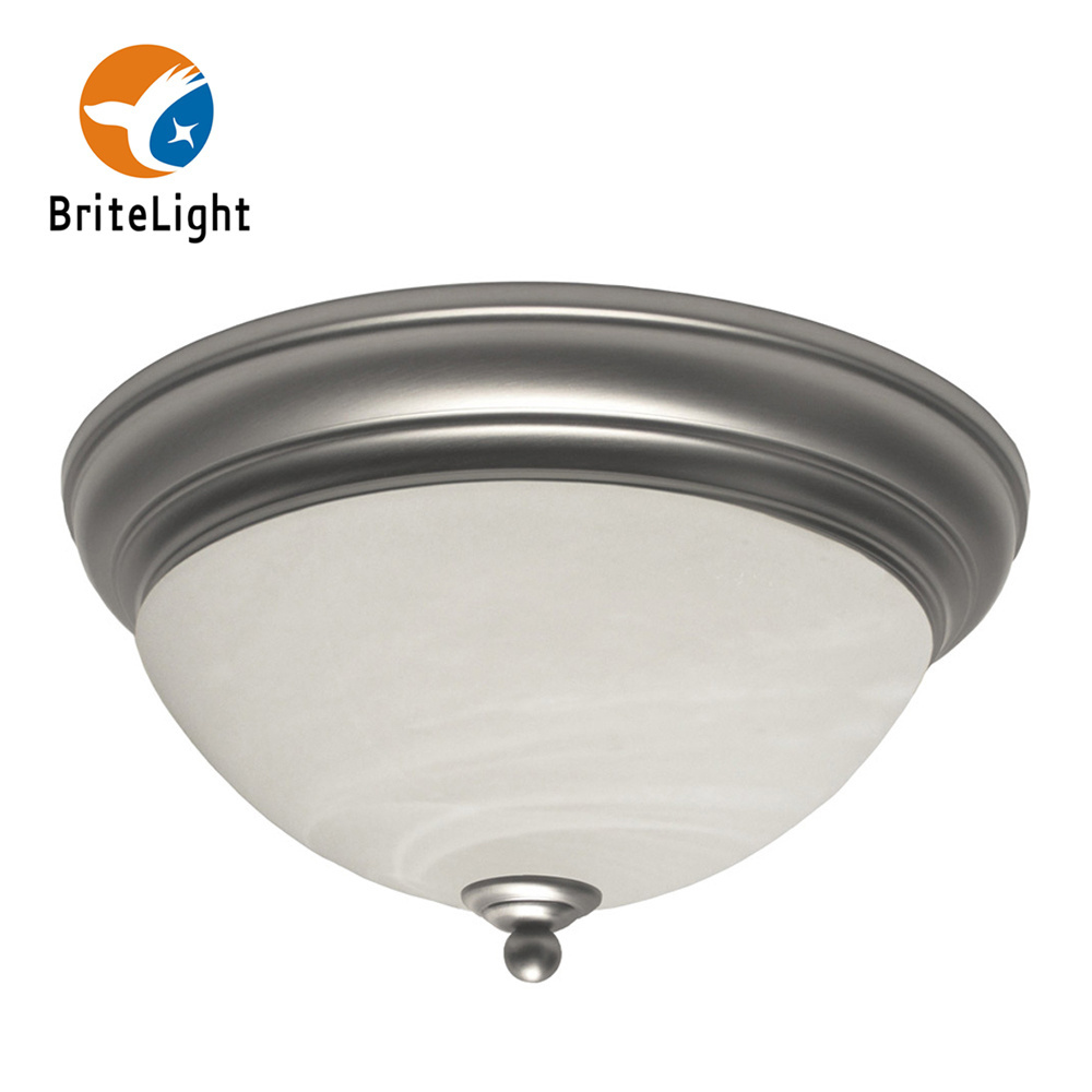 13/15inch White Acrylic Brushed Nickel 2*GU24 13W/LED 6W Ceiling light with ETL UL certification